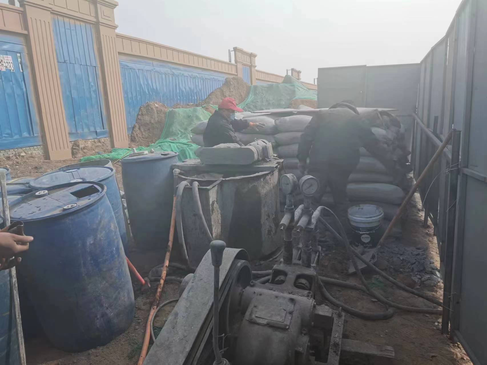 宣化地基沉降注浆加固